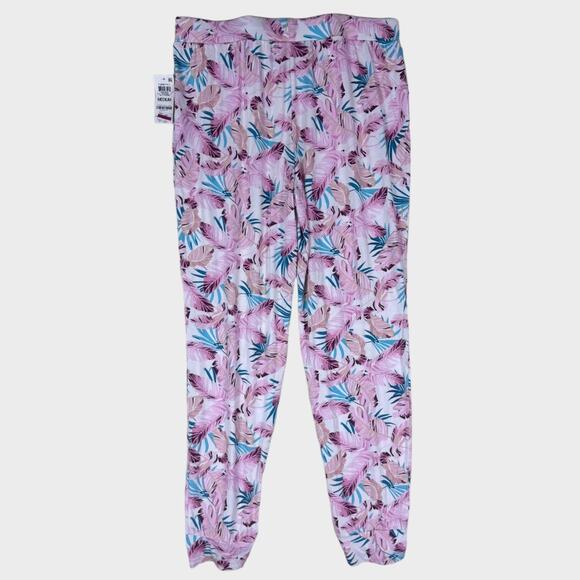 Alfani Intimates Essentials Multi Tropical Lounge Sleep Pants Medium NEW NWT - Picture 2 of 6